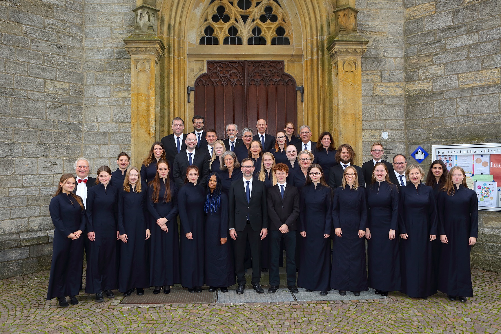 Gruppenbild des Bachchors Gütersloh